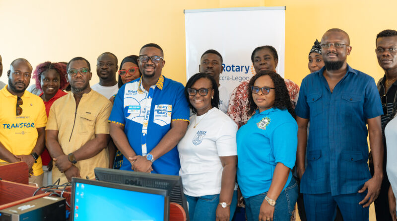From 1 Laptop to 30 Computers: Rotary Club of Accra-Legon Transforms ICT Education for 900 Pupils