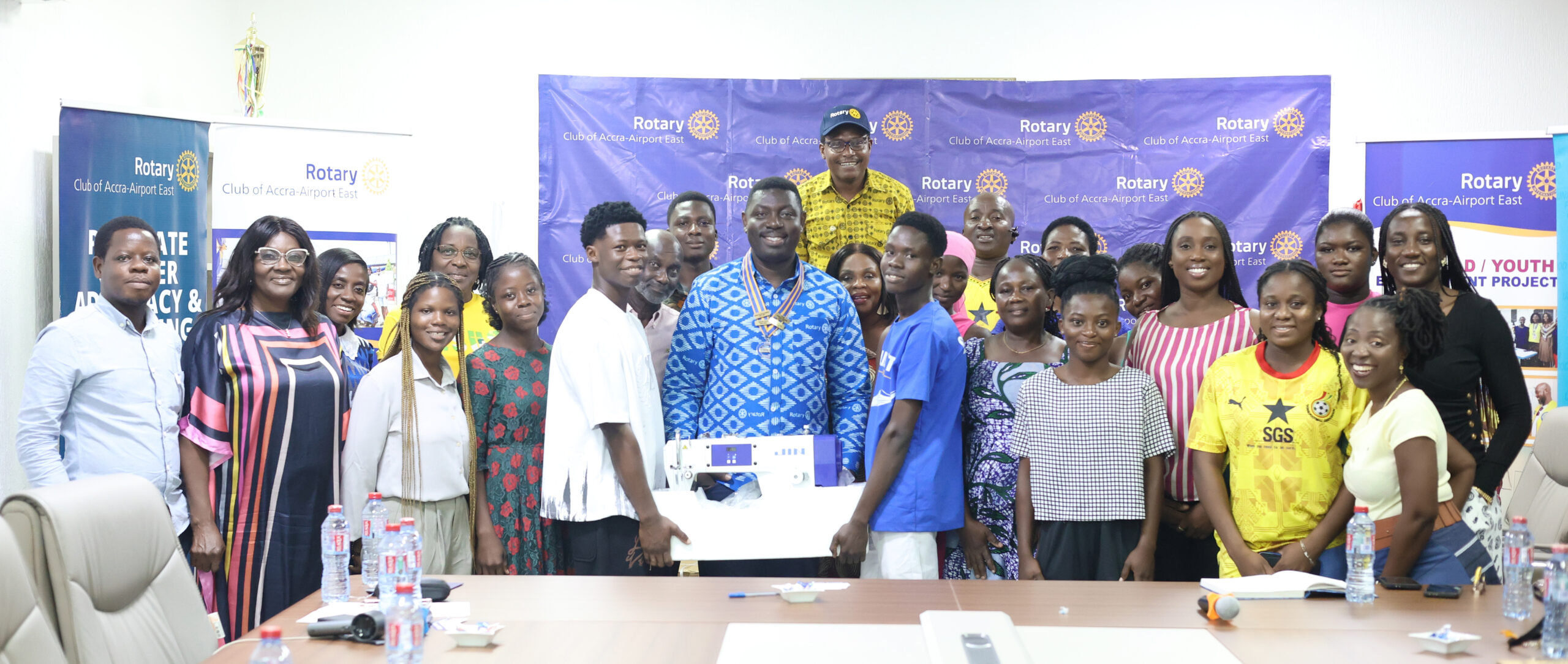 Rotary Club of Accra – Airport East Supports Youth Employment
