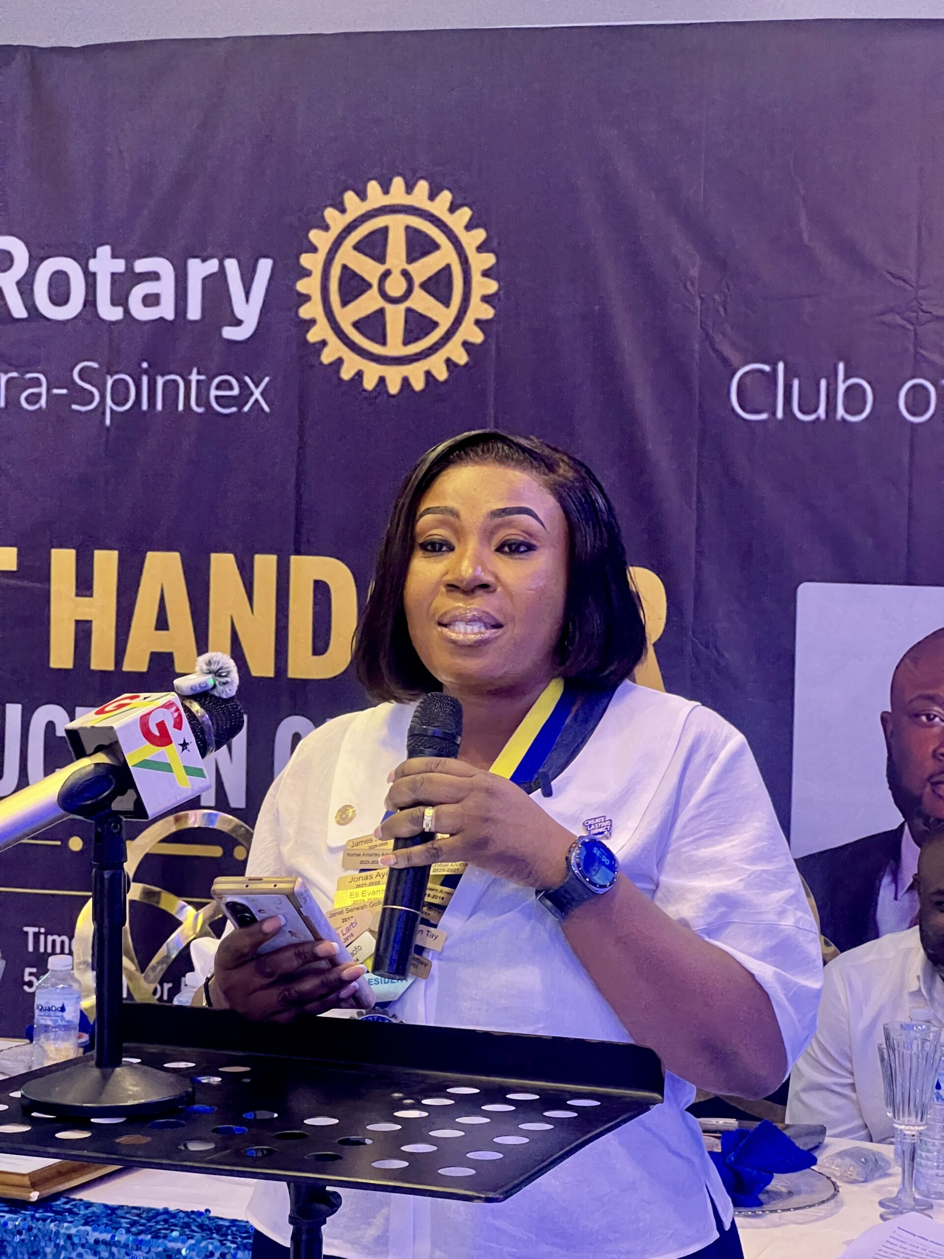 Rita Owusu Brempong, The Educationist Leading Rotary Club of Accra Spintex